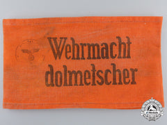 A Second War German Armed Forces Interpreter Armband