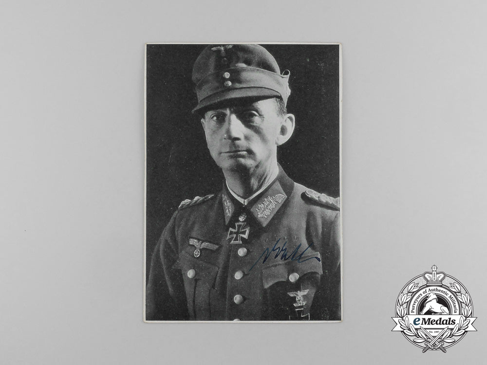 a_war_time_signed_photo_of_oak_leaves&_swords_recipient_colonel_general_eduard_dietl_e_4758