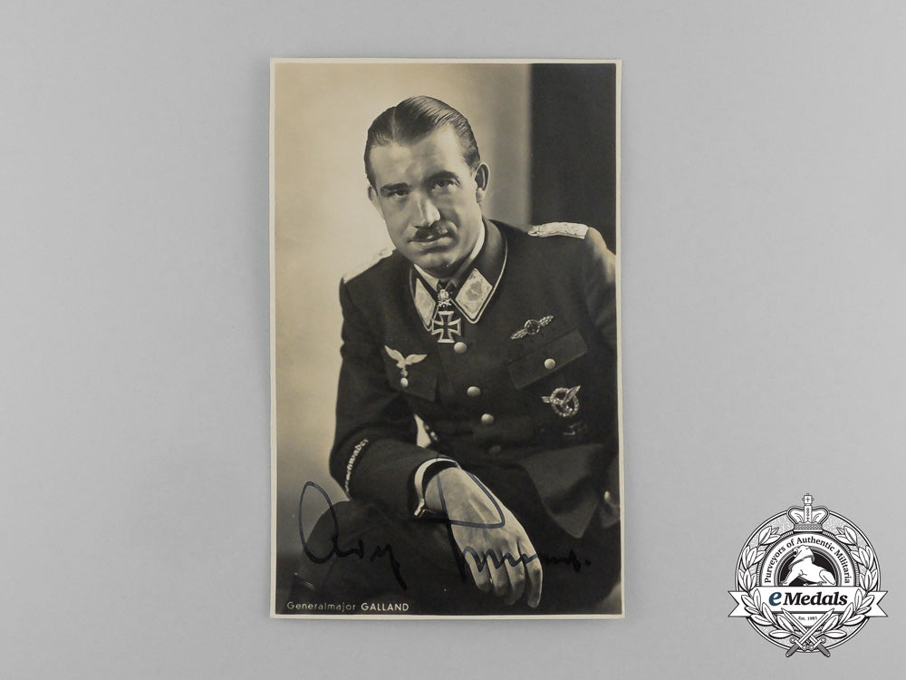 a_signed_wartime_picture_postcard_of_knight’s_cross_recipient_adolf_galland_e_4764