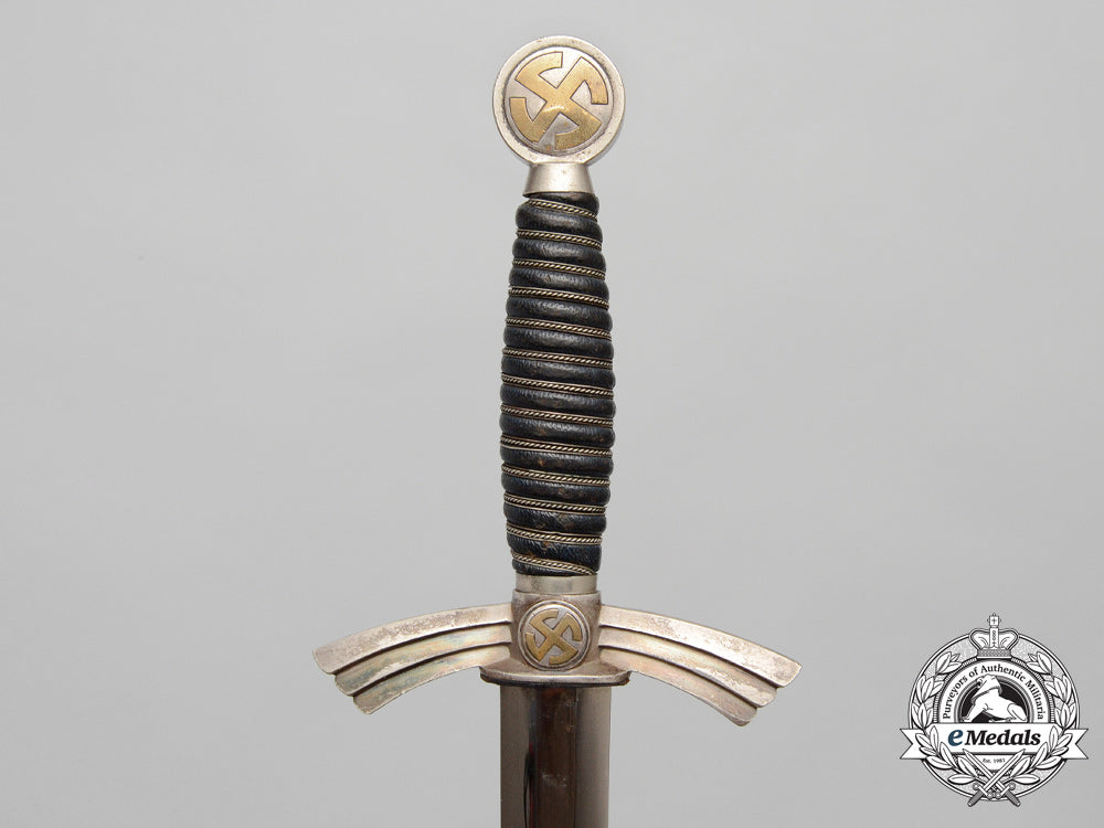 a_fine_quality_manufacture1_st_pattern_early_luftwaffe_dagger_by_stocker&_co._of_solingen_e_4833