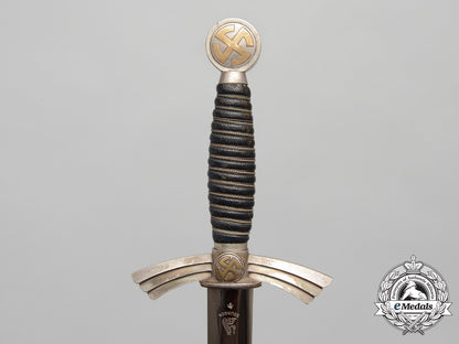 a_fine_quality_manufacture1_st_pattern_early_luftwaffe_dagger_by_stocker&_co._of_solingen_e_4834
