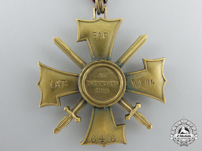 latvia._an_order_of_the_bear_slayer,_knight's_cross,_e_487