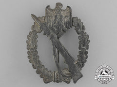 Germany, Wehrmacht. An Infantry Assault Badge, Silver Grade, By Fritz Zimmermann & Söhne Of Lüdenscheid