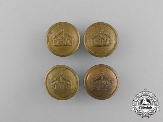 four_prussian_army_tunic_buttons_e_4994