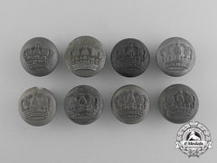 Eight Bavarian Tunic Buttons