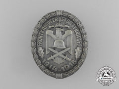 An Association Of German Veterans Badge For Front Fighters Of The World War 1914-1918