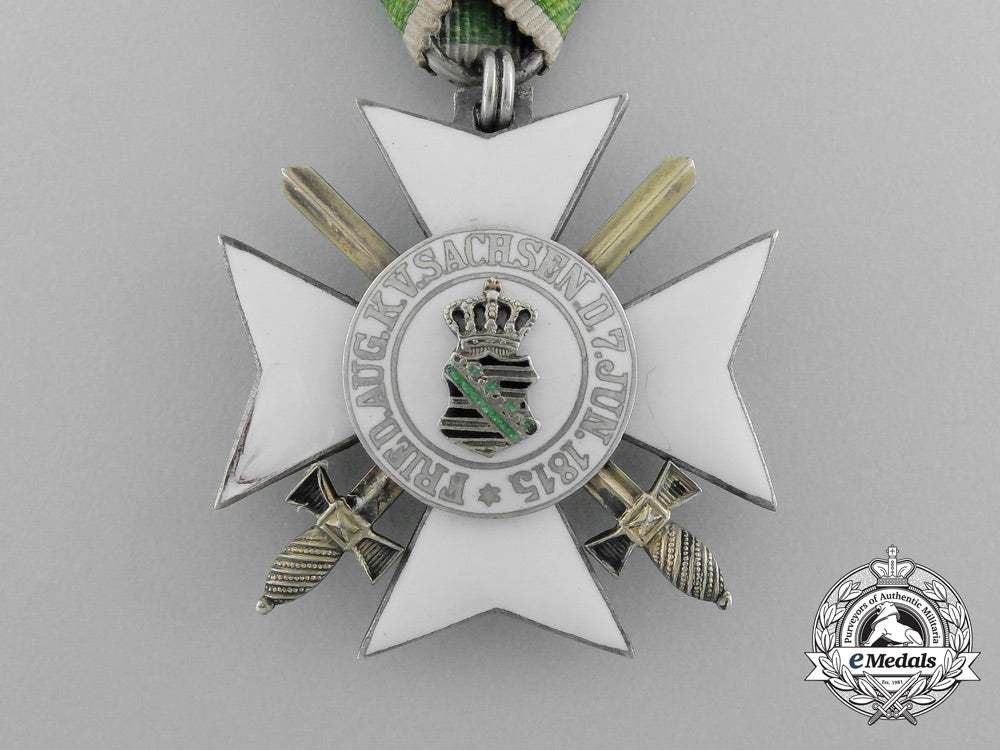 a_saxon_civil_merit_order;2_nd_class_knight_cross_with_swords_e_5034