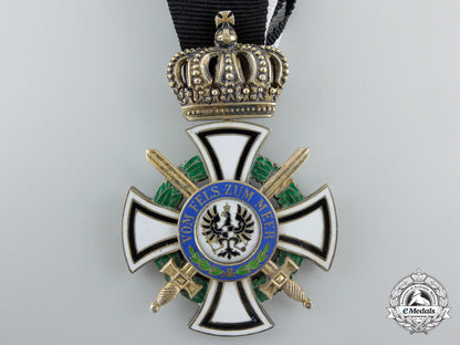 a_prussian_house_order_of_hohenzollern;_knight's_cross_by_wagner_e_504