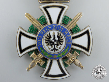 a_prussian_house_order_of_hohenzollern;_knight's_cross_by_wagner_e_505