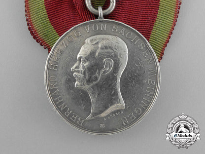a_saxe-_ernestine_house_order_merit_medal;_silver_grade_e_5054