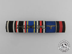 A First War Army Long Service German Medal Ribbon Bar
