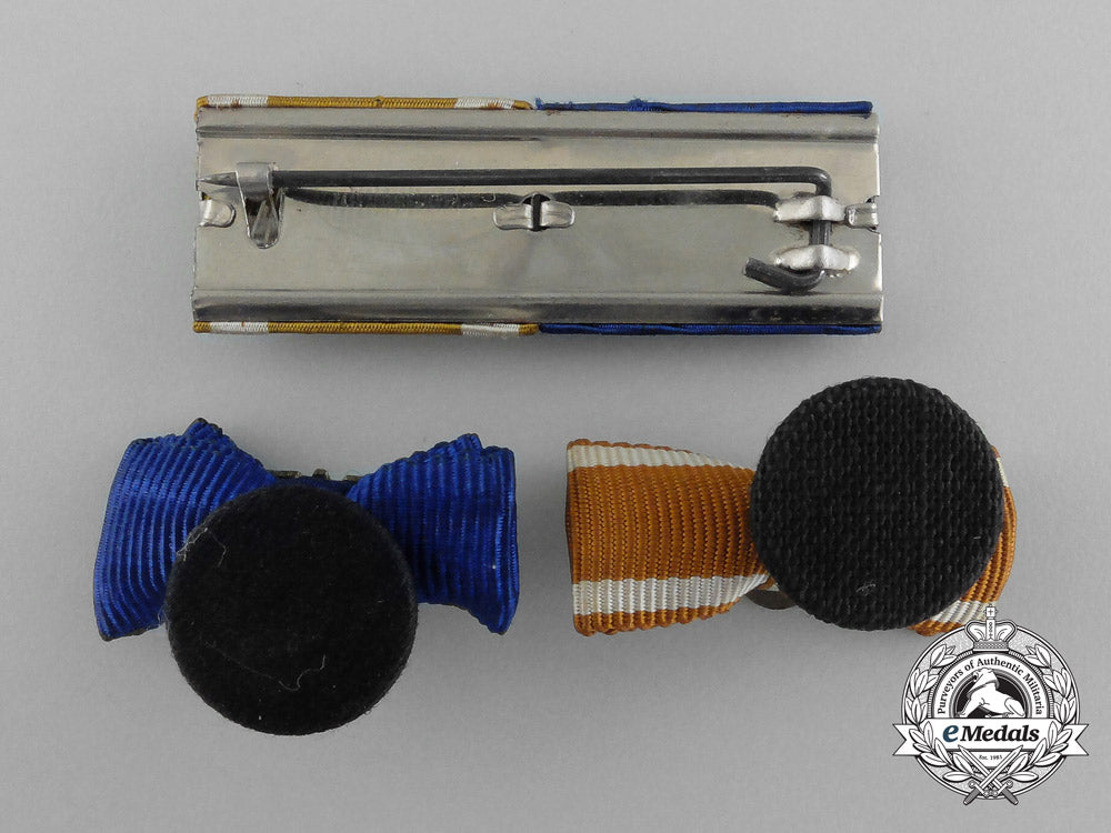 four_wehrmacht_long_service&_westwall_medal_ribbon_bars_and_boutonnieres_e_5105