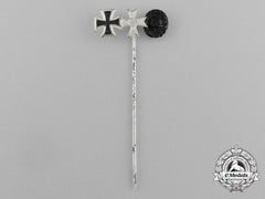 A First & Second War German Award Stick Pin By Foester & Barth