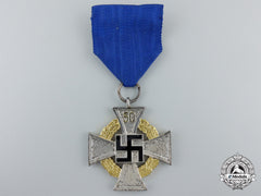 A German Faithful Service Cross; First Class