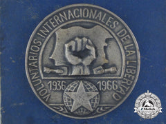 An Association Of Yugoslav Fighters In The International Brigades In Spain Medal