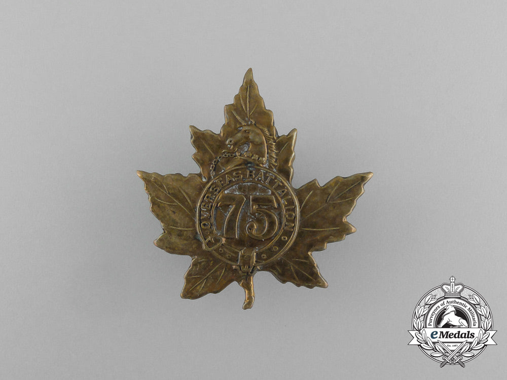 a_first_war75_th_infantry_battalion_cap_badge_e_5160