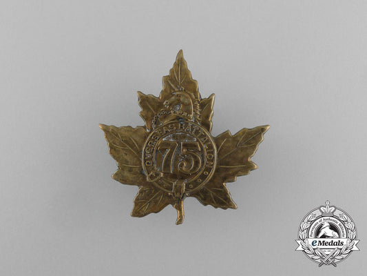 a_first_war75_th_infantry_battalion_cap_badge_e_5160