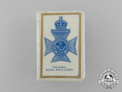 a_first_war_king's_royal_rifle_corps_matchbox_cover_e_5249