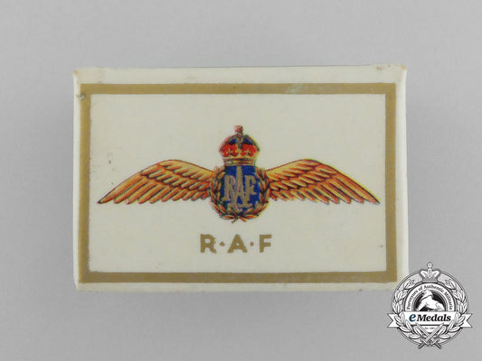 a_first_war_royal_air_force_matchbox_cover_e_5252