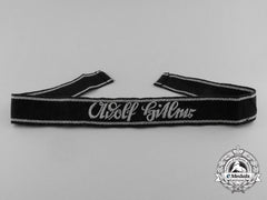 An Ss Officer's “Leibstandarte" Ah Cufftitle