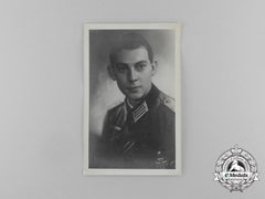 A Wartime Photo Of An Unidentified Heer Lieutenant; KIA