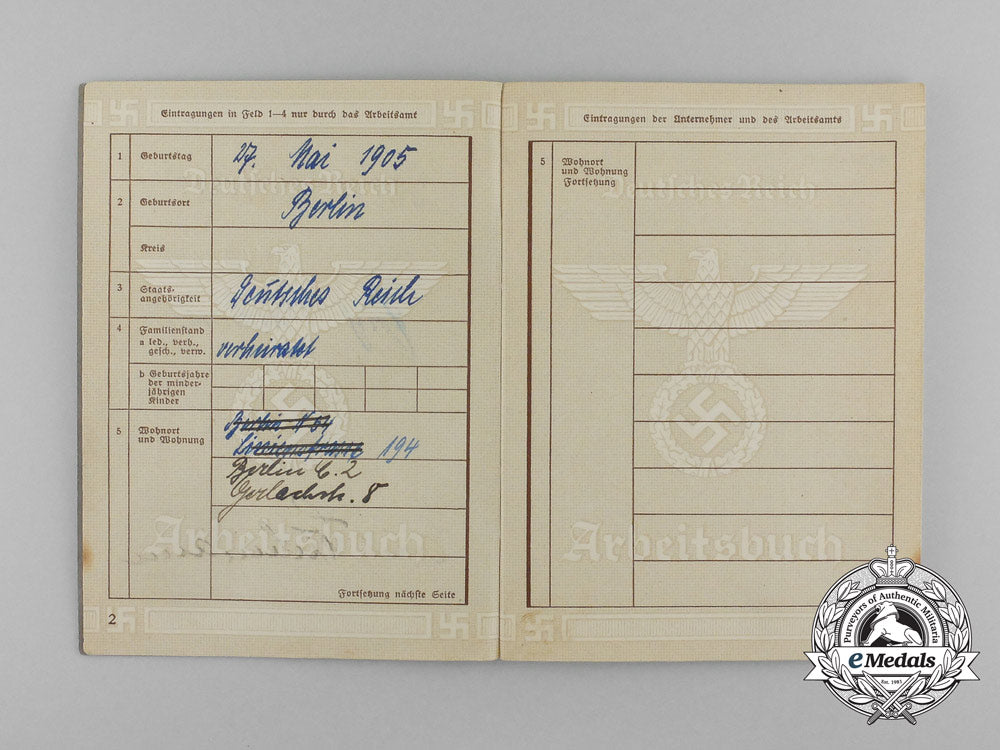 a_labour_book_to_aircraft_manufacturer_employee_erich_wichmann_e_5611