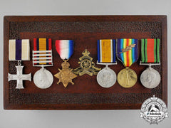A Great War "Salonika" Military Cross Awarded To Captain Charles Sutton