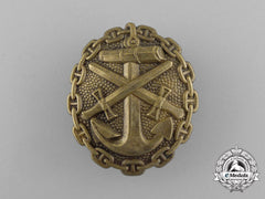 A First War German Naval Wound Badge' Gold Grade