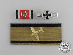 A Grouping Of Three Post-War 1957 Versions Of Second War German Awards