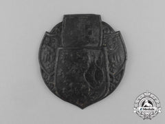 A Second War Era Czech Helmet Plate