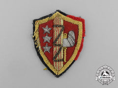 Italy, Fascist State. A Fasces Sleeve Patch