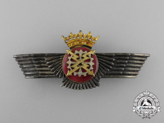 a_spanish_air_force_radio_operator/_mechanic_badge;_franco_era(1936-1975)_e_5947_1