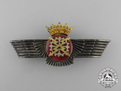 A Spanish Air Force Radio Operator/Mechanic Badge; Franco Era (1936-1975)