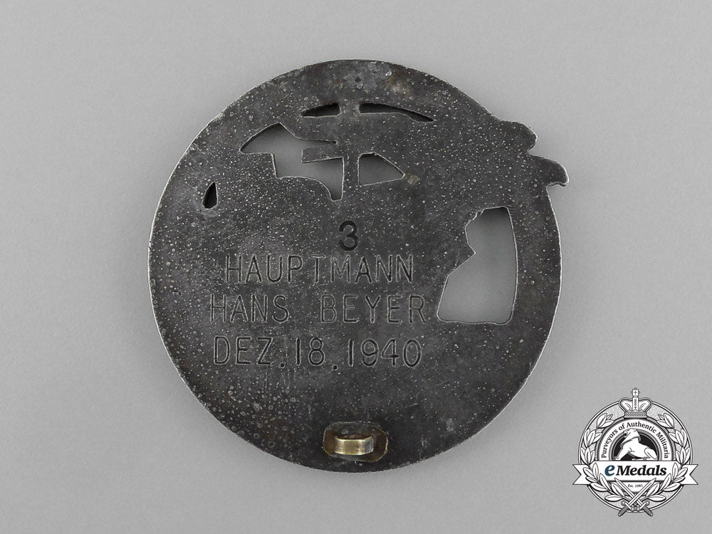 a_second_war_german_blockade_runner_badge_to_hauptmann_hans_beyer_e_6020