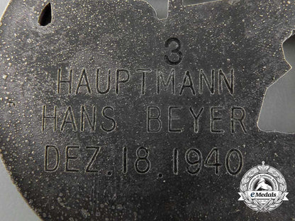 a_second_war_german_blockade_runner_badge_to_hauptmann_hans_beyer_e_6022