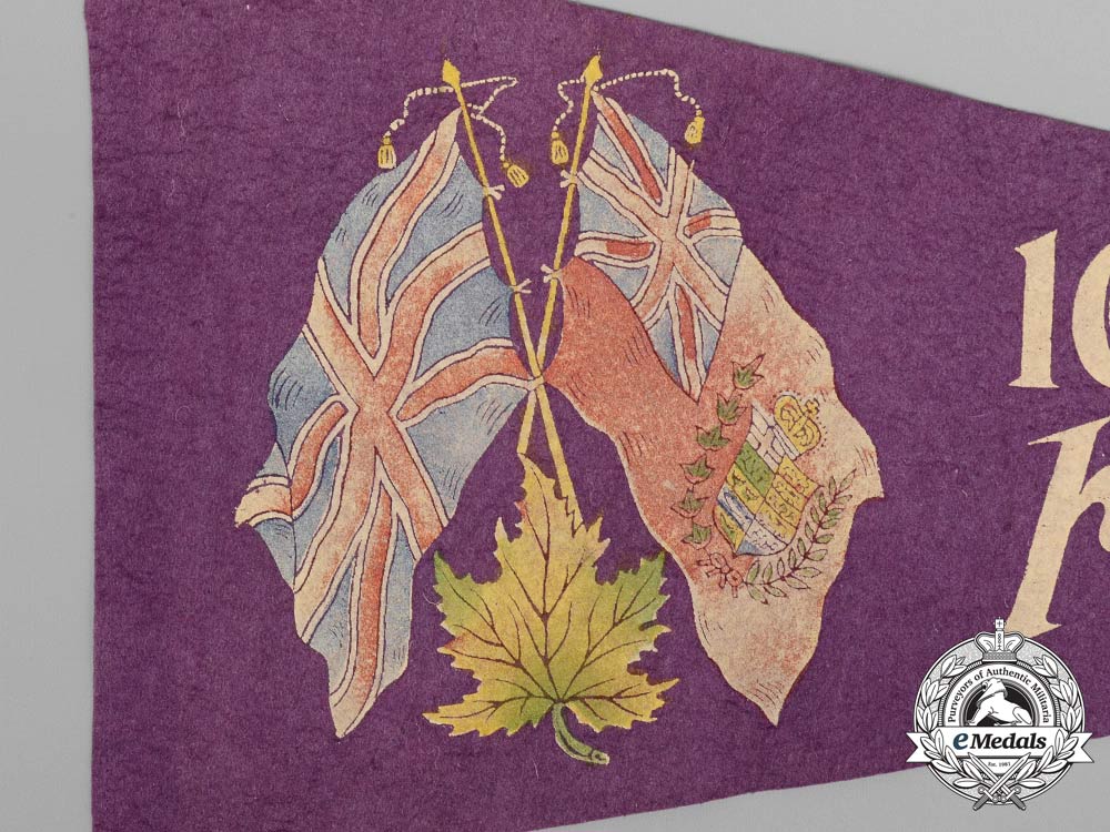 a_first_war161_st_infantry_battalion_pennant_attributed_to_captain_thomas_roy_rundle_e_6071