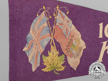 a_first_war161_st_infantry_battalion_pennant_attributed_to_captain_thomas_roy_rundle_e_6071