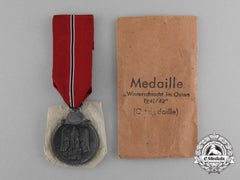 An Eastern Winter Campaign Medal In Its Original Packet Of Issue By Katz & Deyhle Of Pforzheim
