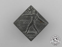 A 1934 Heilbronn Week Of Sports Badge