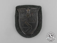 A Wehrmacht Heer (Army) Issued Kuban Campaign Shield