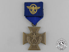 A Mint Border Protection (Zollgrenzschutz/Customs Protection) Long Service Award; Mounted