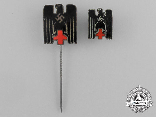 a_grouping_of_two_drk(_german_red_cross)_membership_stick_pins_and_badges_e_6446