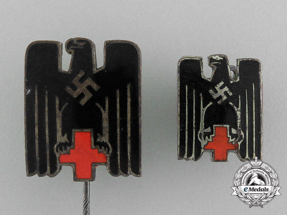 a_grouping_of_two_drk(_german_red_cross)_membership_stick_pins_and_badges_e_6447