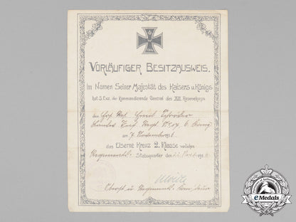 a1916_preliminary_certificate_for_the_iron_cross2_nd_class_e_6591
