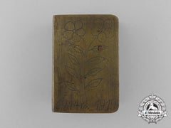 A British First War "Arras" Commemorative Matchbox Cover 1914-1919