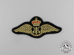 A Danish Army Air Force Pilot Badge