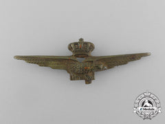A Second War Royal Italian Air Force Pilot Badge