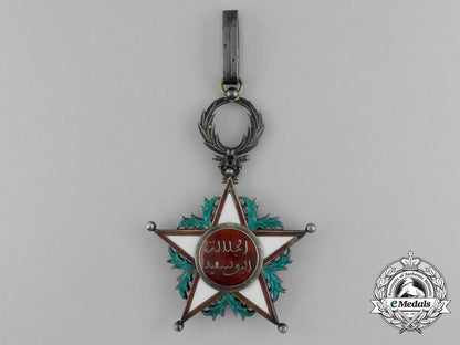 morocco,_french_protectorate._an_order_of_ouissam_alaouite,3_rd_class_commander,_by_arthus_bertrand,_c.1940_e_6846