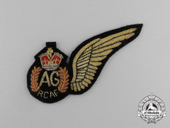 A Second War Royal Canadian Air Force (Rcaf) Air Gunner (Ag) Dress Brevet Wing