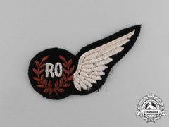 A Second War Royal Air Force (Raf) Radio Observer (Ro) Wing